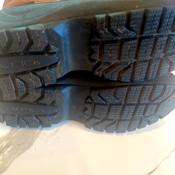 Men’s Nautica Size 8, Low tide, Tan,Black, Duck Boot, Waterproof, winter boot - Picture 9 of 13
